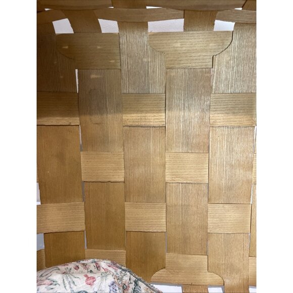 Peterboro Basket Co Divided Caddy Buffet Server Fabric Plastic Liners Farmhouse - Picture 11 of 14